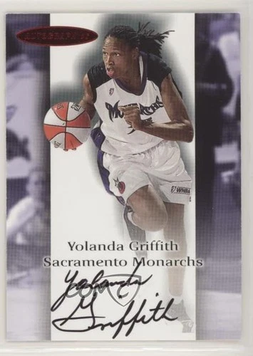 2000 Skybox Dominion WNBA Autographics Yolanda Griffith Auto HOF