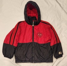 Youth Vintage Starter Chicago Bulls Hooded Jacket Sz Medium READ