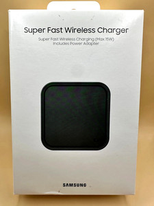 Authentic New Samsung Super-Fast 15W Wireless Charger Pad with cable