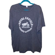 ROYAL ENFIELD Grand Opening Milwaukee WI Graphic Tee XXL Motorcycle Shirt
