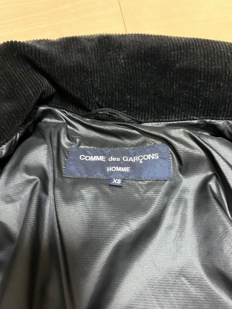 USED COMME DES GARCONS CHECKED DOWN JACKET XS GOOD - image 3