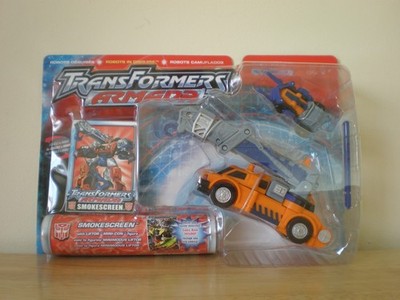 Transformers - Armada - SMOKESCREEN with LIFTOR Mini-Con - 2002 - MOSC