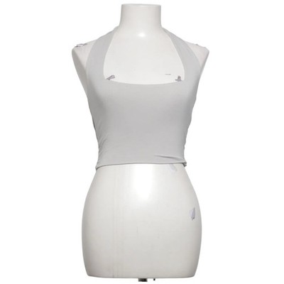 Veresa, Neckholder Top, Größe: XS/S, Grau, Einfarbig, Damen #PB4