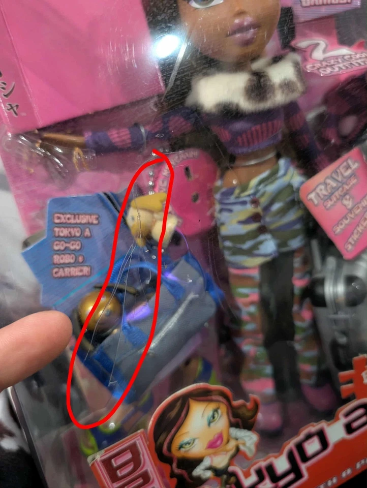 复古 2001 Bratz Tokyo A Go SASHA 娃娃 MGA 娱乐 — 第 3/4 张图片