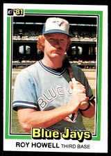 Roy Howell 1981 Donruss #392 Blue Jays MLB READ FREE SHIPPING AutographDen