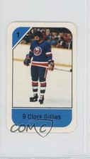 1982-83 Post Cereal Clark Gillies #9 HOF yp0