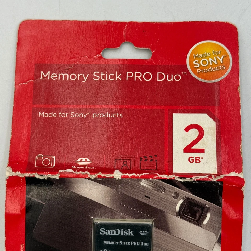 2GB 2 GB Memory stick pro Duo Sandisk for Sony camera and camcorder - Image 3 of 4