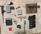 GI Joe Accessories collection w/ capture net and extra Adventure Team Shirt