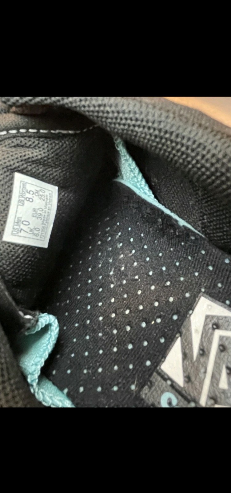 VANS ComfyCush Old Skool Flame Pattern Black Canv… - image 7