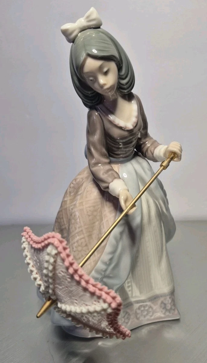 Lladro Girl With Parasol for sale | eBay