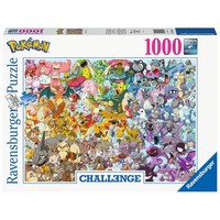 Ravensburger Puzzle 1000 Teile, Challenge PokéMon - Alle 150 PokéMon Der 1. Gene