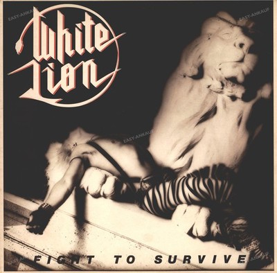 White Lion - Fight To Survive USA LP 1986 + OIS (VG+) Grand Slamm SLAM 1 ''