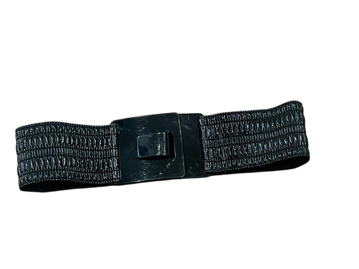 Patent Leather Wide Stretch Belts for Women for sale | eBay