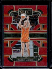 2024-25 Panini Select WNBA Marina Mabrey #95 Red /149