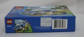 LEGO City: Police Patrol Car (4436) Brand New & Factory Sealed