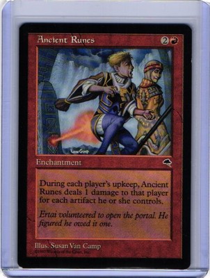 Ancient Runes - Tempest - MTG - Magic the Gathering - LP