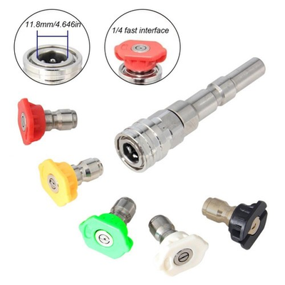 #ad #ad High Pressure Washer Adapter 1 4IN Stainless Steel Quick Connect for Nilfisk KEW $23.30