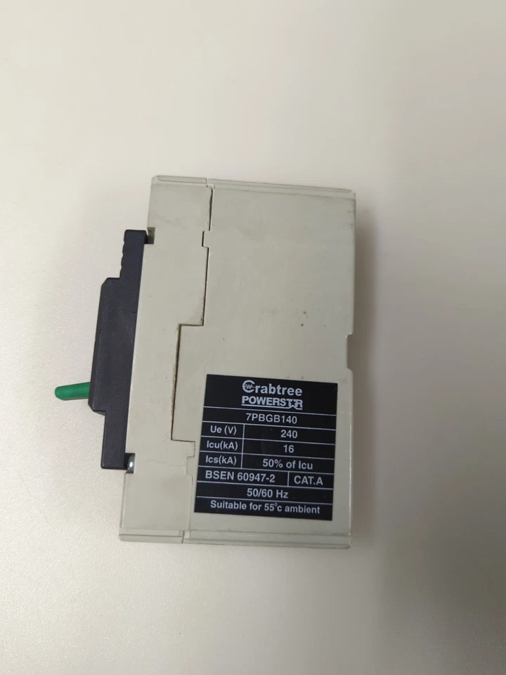CRABTREE 40 AMP 16kA MCCB 7PBGB140 POWERSTAR Circuit Breaker - Image 3 of 4