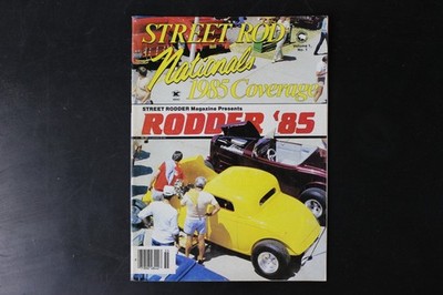 STREET ROD Nationals Magazine RODDER '85 Volume 1 No. 1 Hot Rods Custom Cars