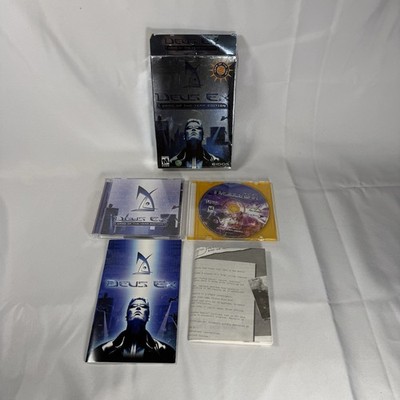 Deus Ex Game of the Year Edition (PC, 2001) Big Box CIB Complete + Bonus