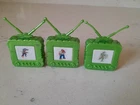 Vintage HTF 1992 TMNT Teenage Mutant Ninja Turtles Toon Television TV Lot Of 3