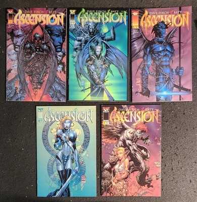 ASCENSION #1, 2, 3, 4, 5 (Image Comics 1997) VF David Finch