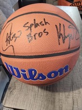 Steph Curry /Klay Thompson signed WILSON basketball autograph PAAS certified COA