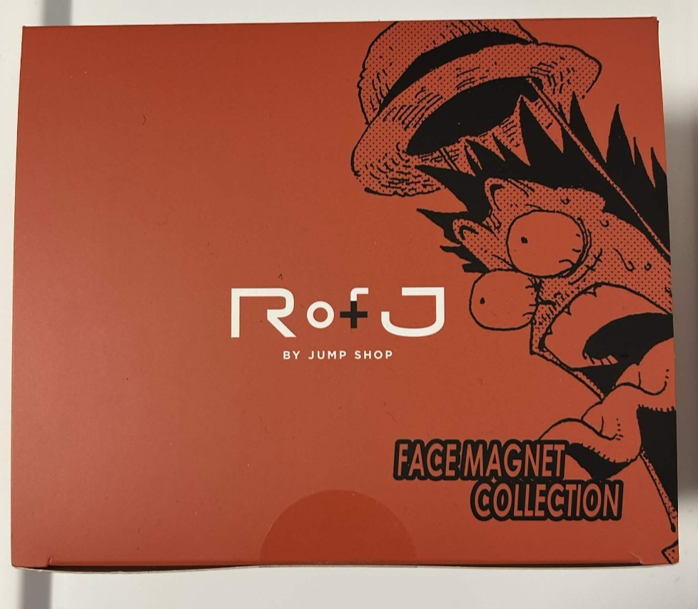 RofJ BY JUMP SHOP One Piece Surprised Face Magnet Collection