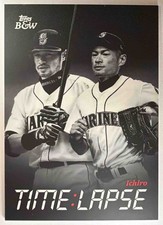 2025 Topps Black and White Ichiro #TL2 Time Lapse Mariners