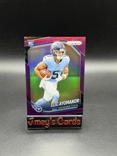 2025 Elic Ayomanor Purple Prizm RC /125 #321 NFL Tennessee Titans