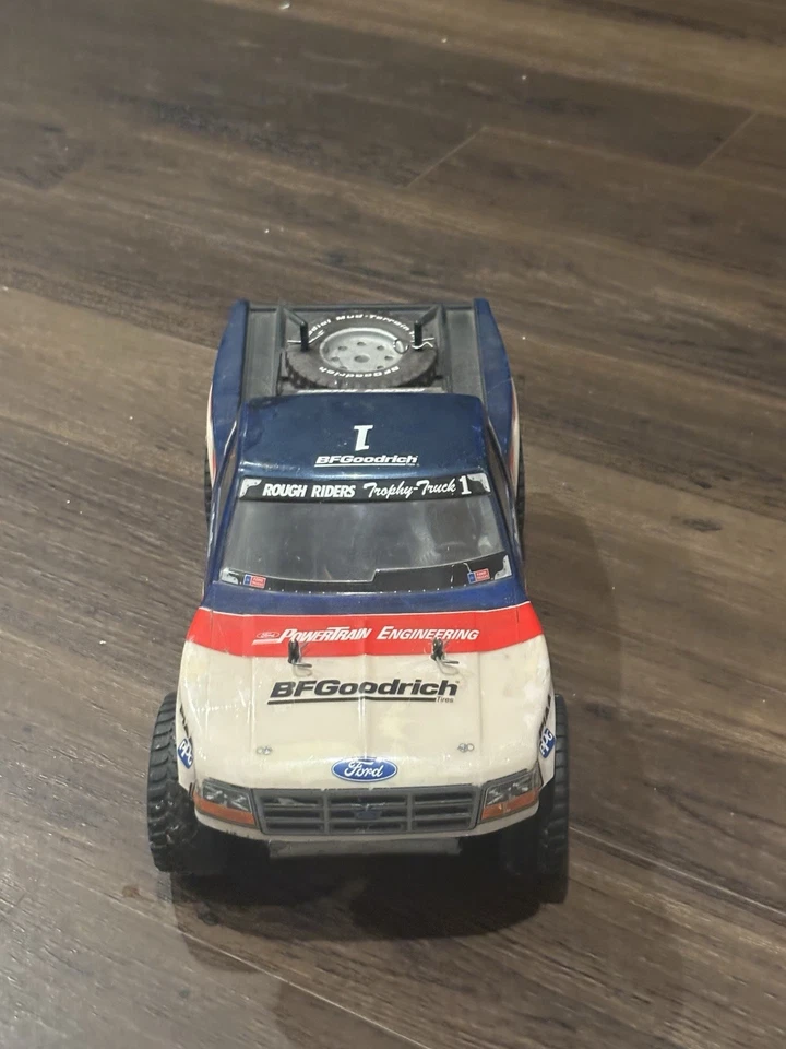 Vintage Tamiya Ford F-150 1/10 RC 4x4 Racing Truck #58161 TA02 PARTS ONLY-REPAIR - Image 3 of 4