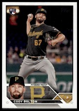 Cody Bolton *ROOKIE CARD* (RC) 2023 Topps Update #US223