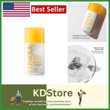 SPF 50 Mineral Face Sunscreen for Sensitive Skin - Invisible Zinc Oxide Lotion