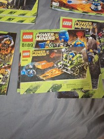 Lego Power Miners 8964 8191 8709 8959 8961 8191  8958 8189 8962 Instructions Lot