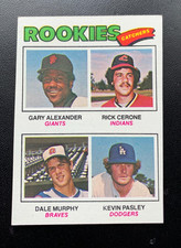 1977 Topps Baseball #476 Dale Murphy Rookie Card Great Condition |. rookie card picture