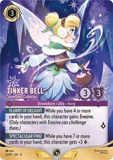 Lorcana Tinker Bell Store Championship Participant Card UNPLAYED