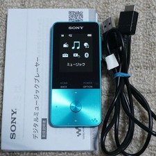 Sony Walkman NW-S313 Blue MP3 Player Tested Working Japan Model 4gb