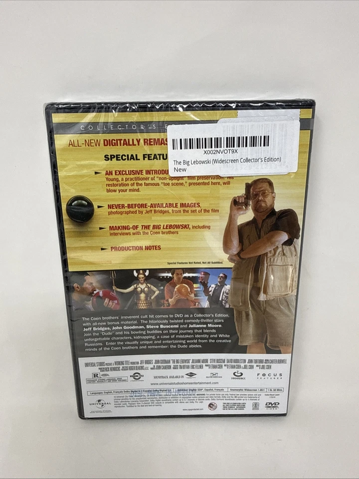 The Big Lebowski (DVD, 1998) - Изображение 2 из 2
