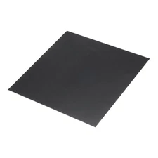 Black ABS Plastic Sheet 8 x 8 x 0.02 Inch for DIY Crafts Pack of 1 Pcs