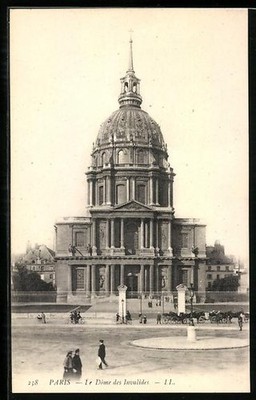 Paris, Le Dome des Invalides, Ansichtskarte 