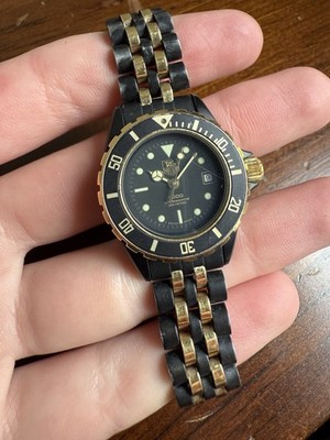 TAGHeuer 腕時計 TAG Heuer 1000 Men's Black Watch - 980.028N for sale online | eBay