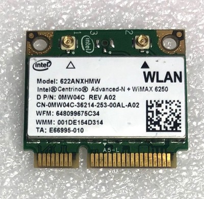 MW04C New Dell Intel Centrino Advanced N + WiMAX 6250 Wireless Wifi Card