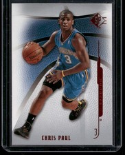 Chris Paul 2008-09 SP Authentic Retail #85 New Orleans Hornets