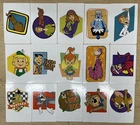 Hanna Barbera Classic Cartoons Sticker Set of 15 Jetsons Flintstones Yogi VHTF