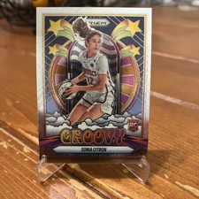 2025 Panini Prizm WNBA Groovy Sonia Citron SSP Mystics #13
