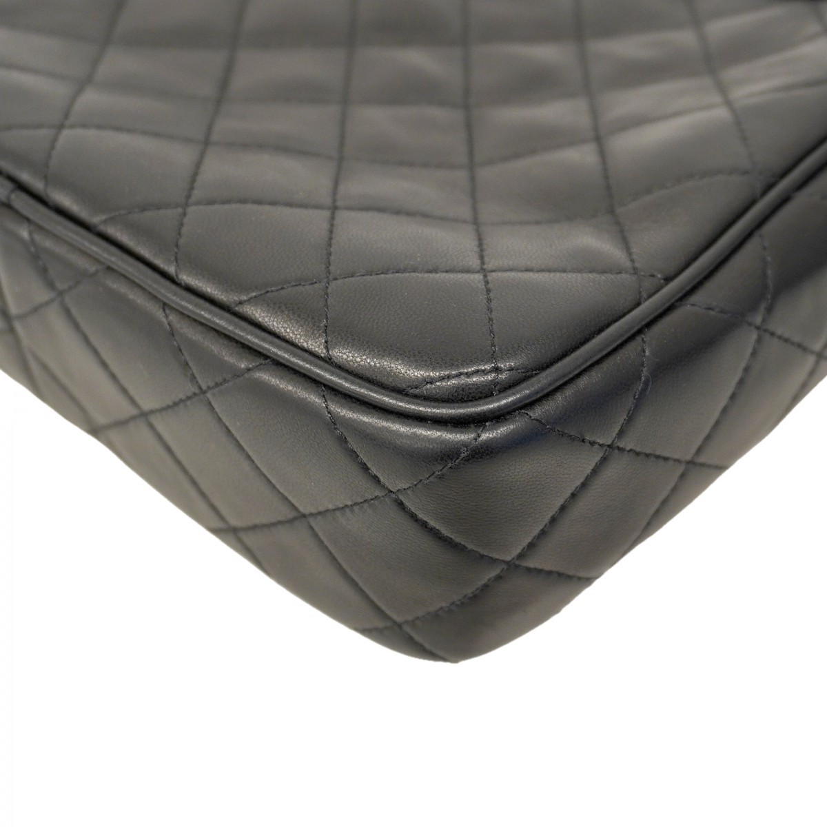 Auth [6ba1024] CHANEL Shoulder Bag Matrasse ChainShoulder brilliant Lambskin... thumbnail 6