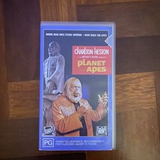 PLANET OF THE APES No 1 - THE SAGA BEGINS - CHARLTON HESTON - VHS Video