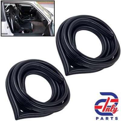 2x Türdichtung Gummi Dichtung L+ R für BMW 3er E30 Coupe 51711876152 (1982-1994)