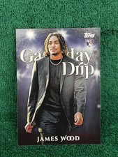 2025 Topps Series 1 Celebration Game Day Drip Rookie James Wood #GD-3 (RC)