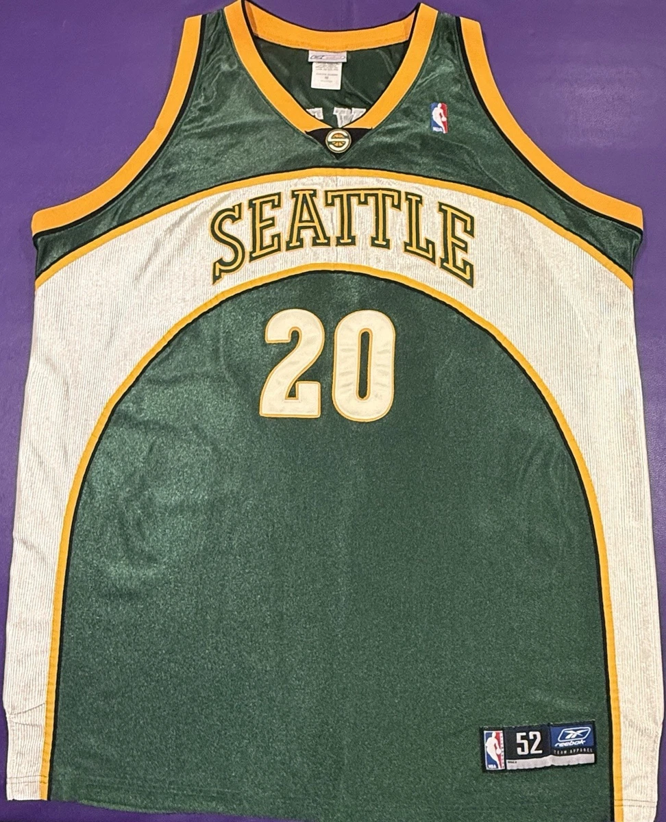 Reebok Seattle Supersonics Sports Fan Apparel & Souvenirs for sale